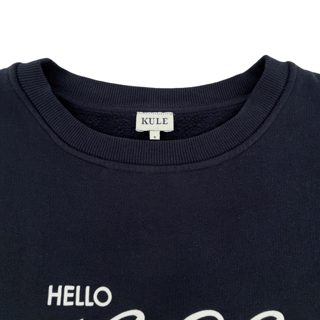 KULE The Oversized Hello New York Sweatshirt S Kule