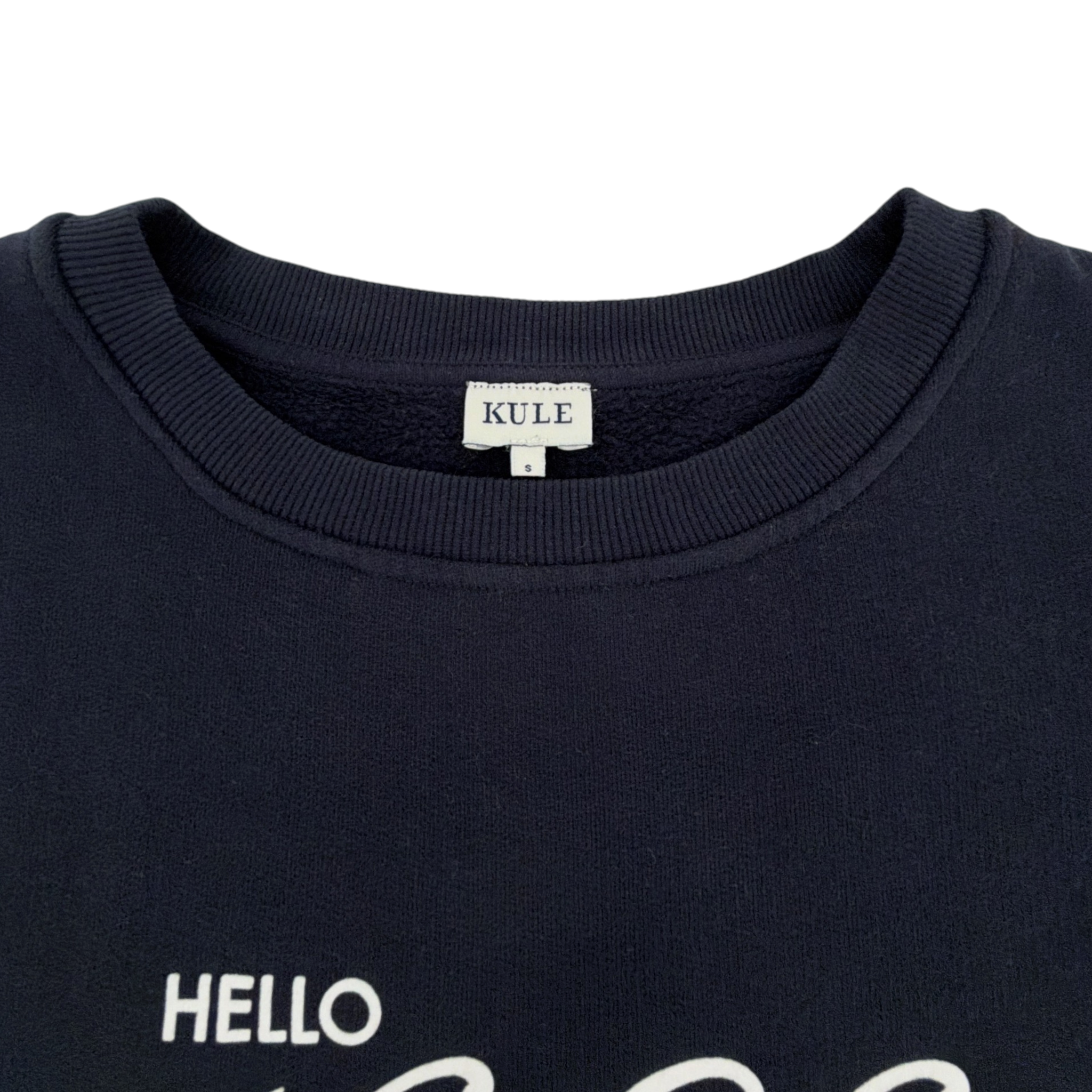 KULE The Oversized Hello New York Sweatshirt S Kule