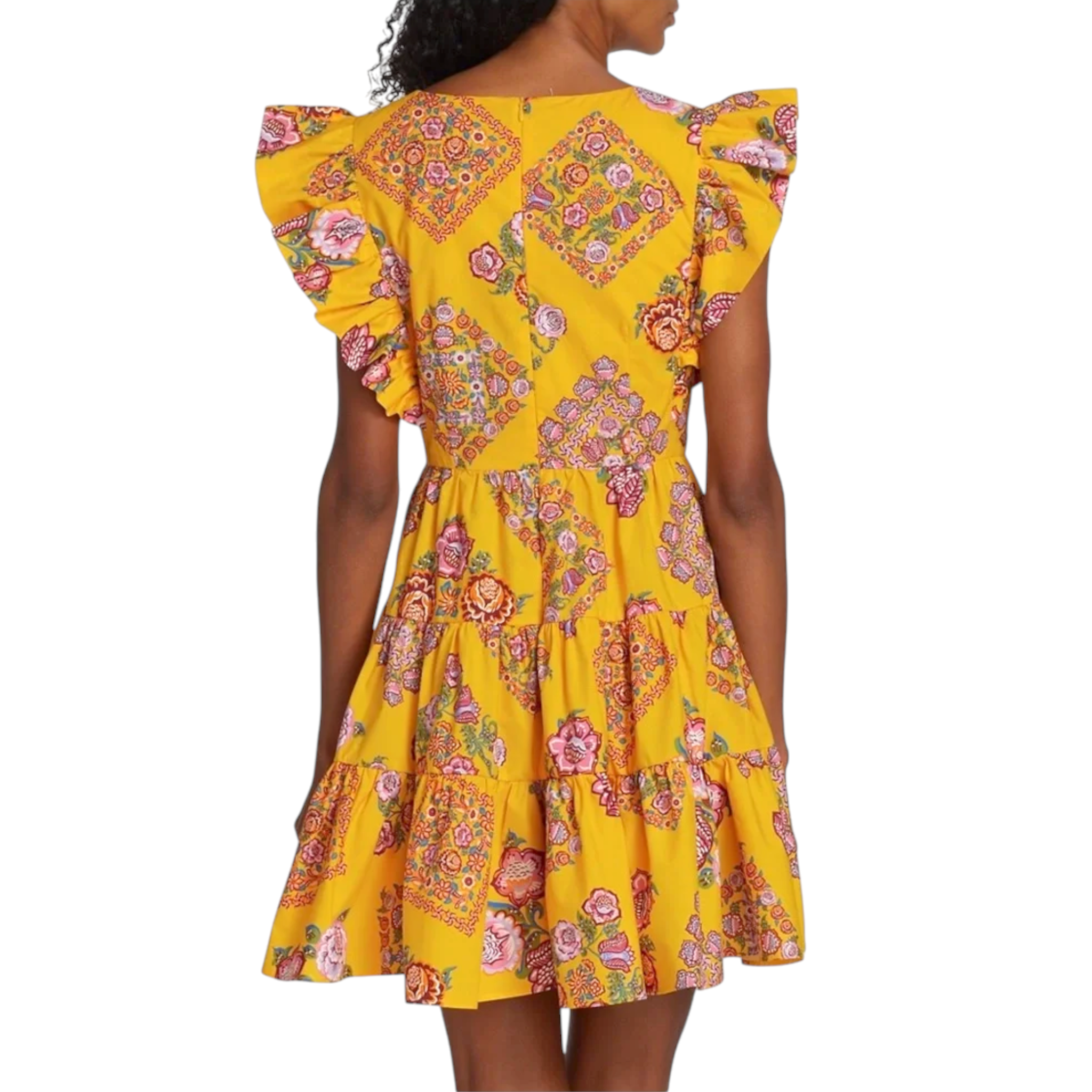 LA DOUBLEJ Honeybun Dress in Cowgirl Giallo L La Double J