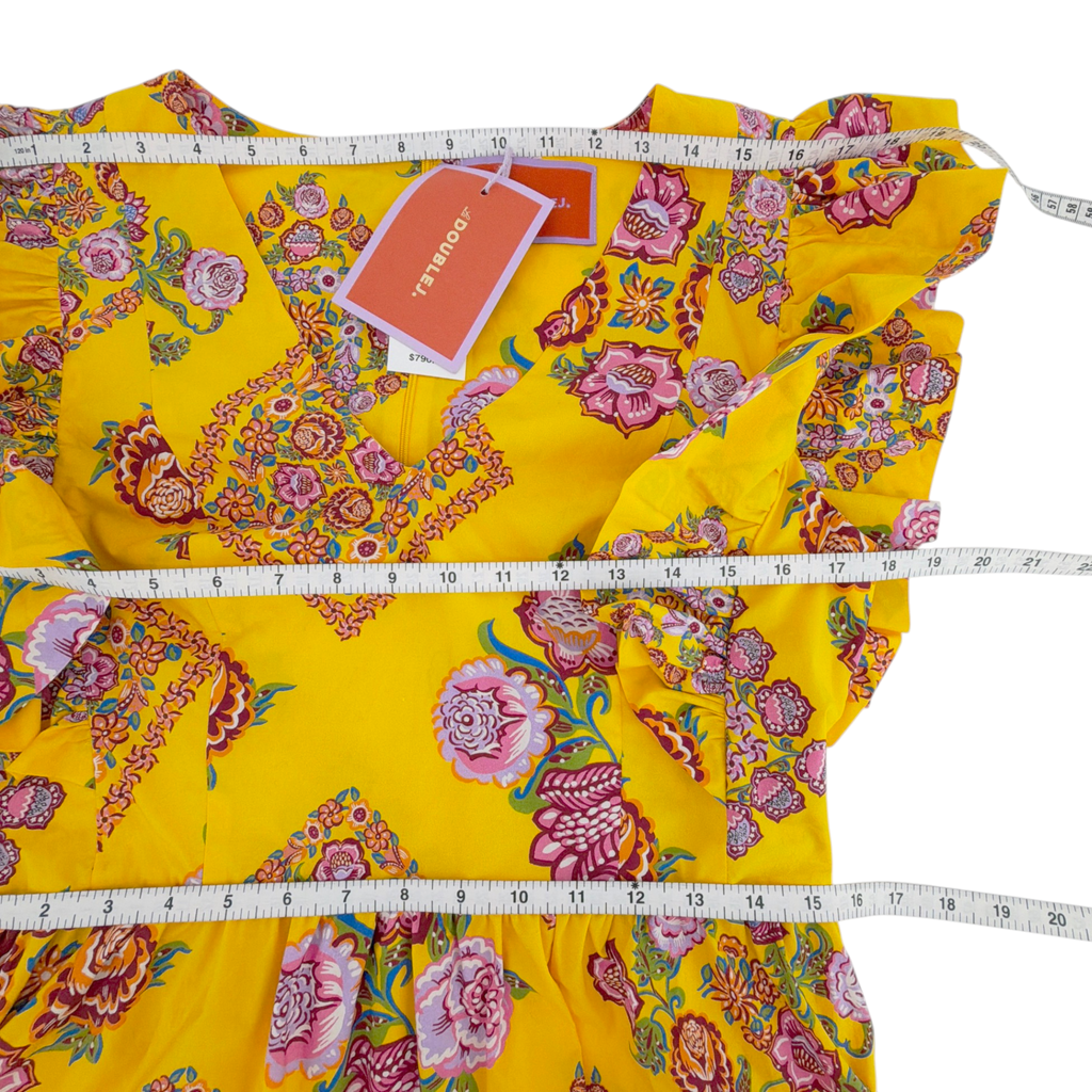 LA DOUBLEJ Honeybun Dress in Cowgirl Giallo L La Double J