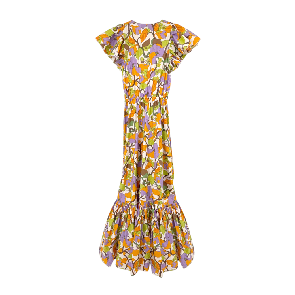 LA DOUBLEJ Keira Dress in Vines Bianco XS La Double J