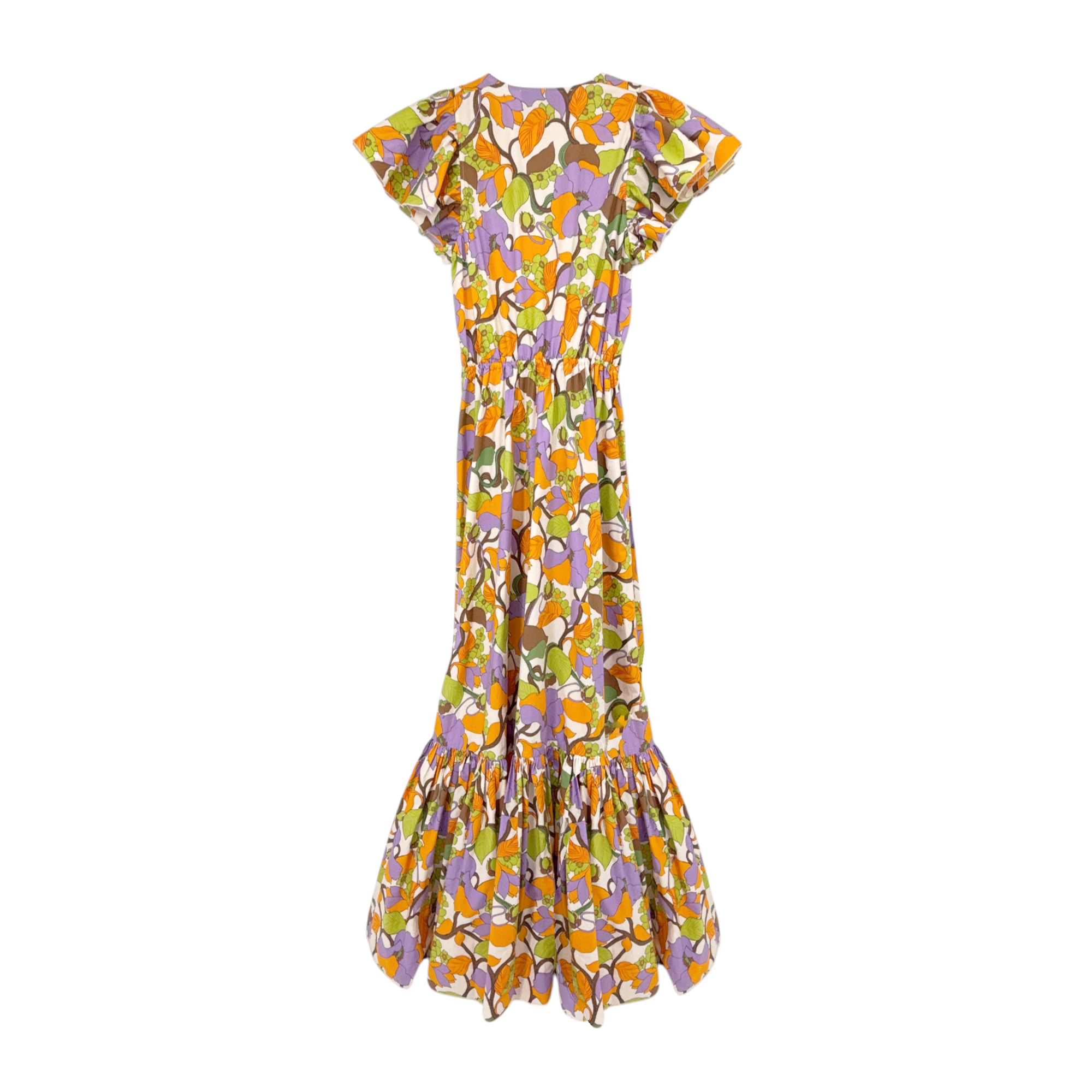 LA DOUBLEJ Keira Dress in Vines Bianco XS La Double J