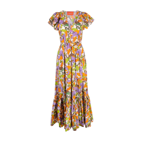 LA DOUBLEJ Keira Dress in Vines Bianco XS La Double J