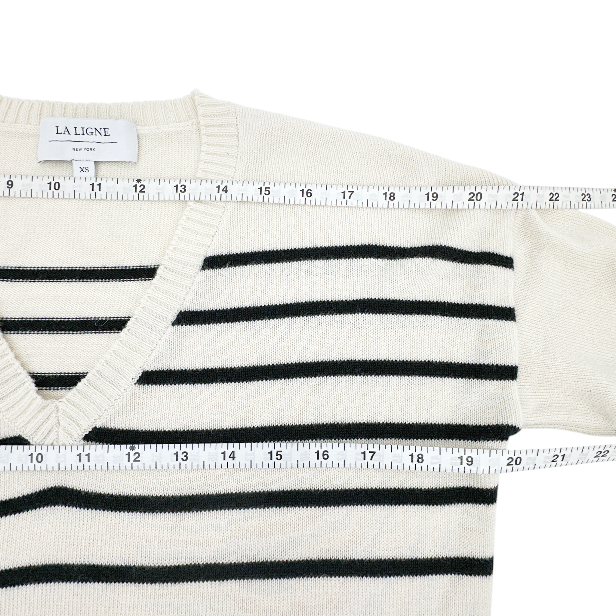 LA LIGNE Antoine V Neck Sweater XS La Ligne