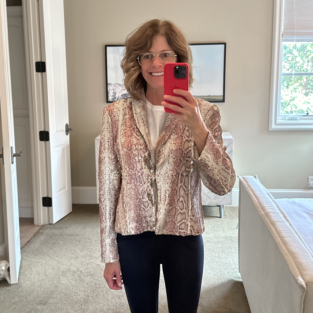 LE SUPERBE Morrisons Sequin Jacket Rattler M Le Superbe