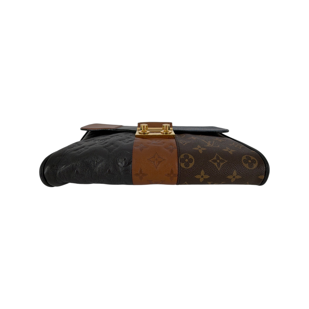 LOUIS VUITTON Limited Edition Monogram Blocks Pochette Plate Marine Louis Vuitton