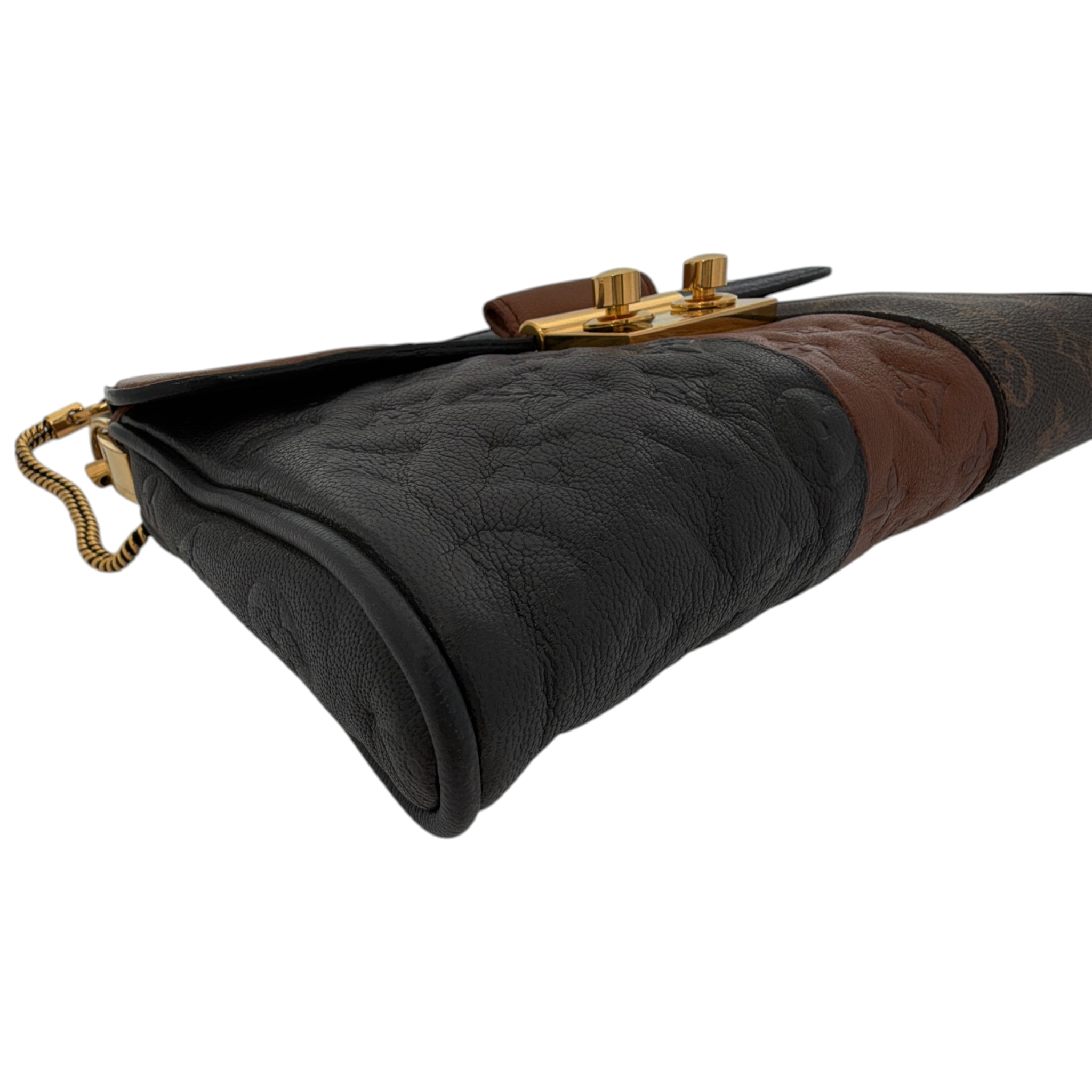 LOUIS VUITTON Limited Edition Monogram Blocks Pochette Plate Marine Louis Vuitton
