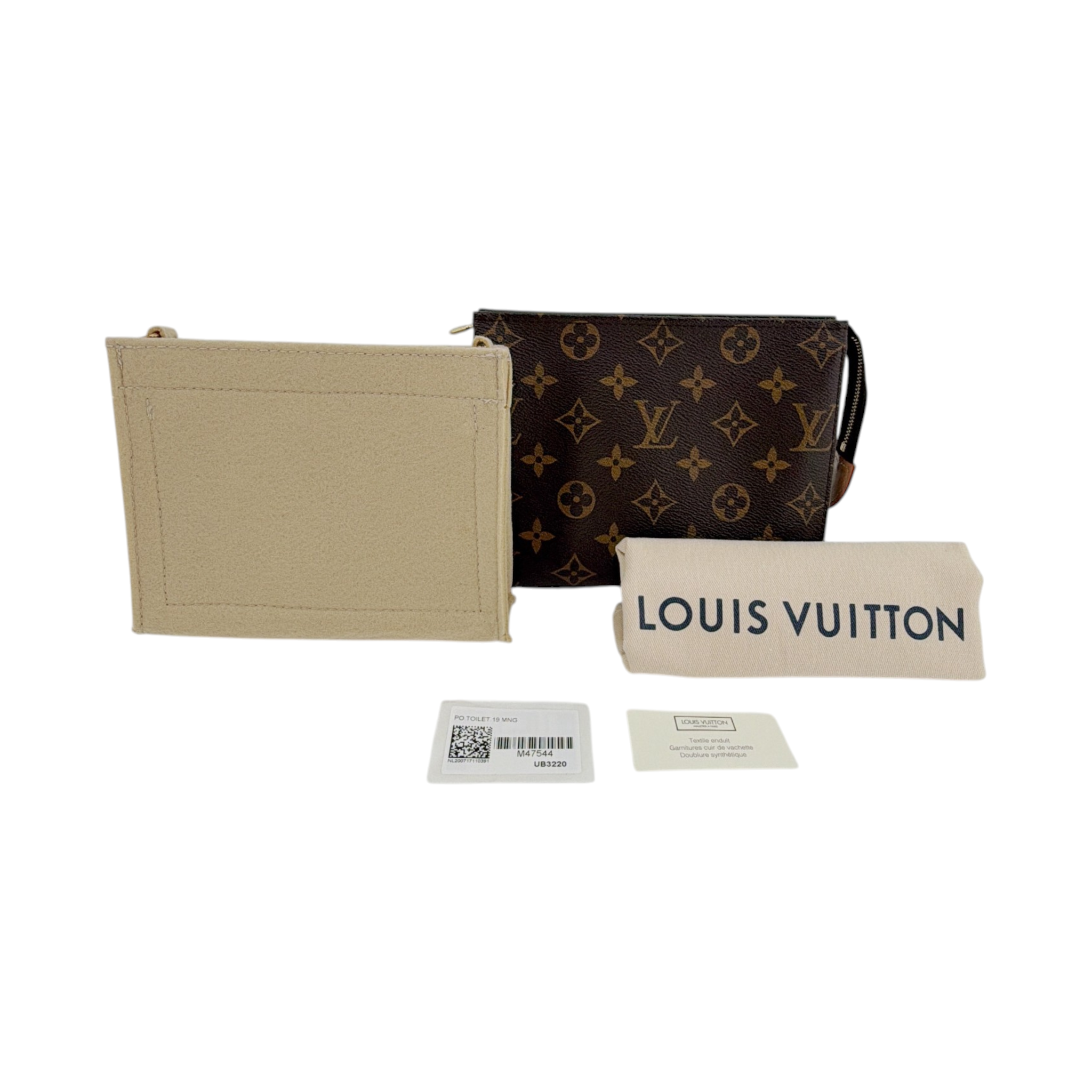 LOUIS VUITTON Toilet Pouch 19 Louis Vuitton