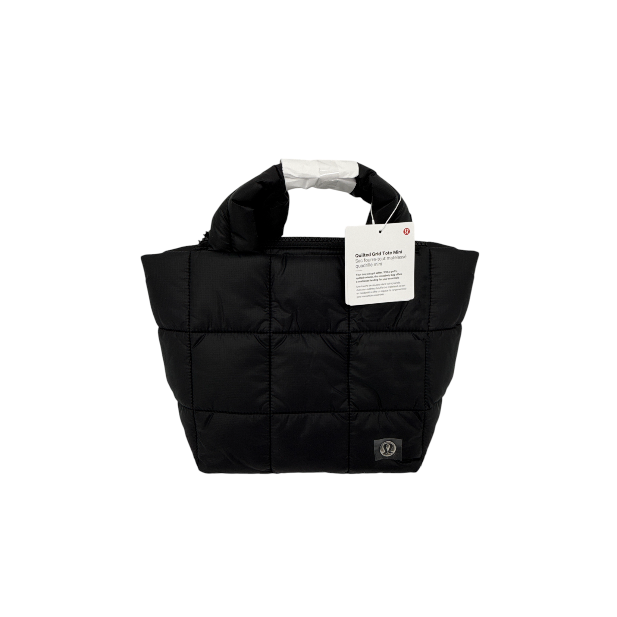 LULULEMON Quilted Grid Tote Bag Mini 5L Lululemon