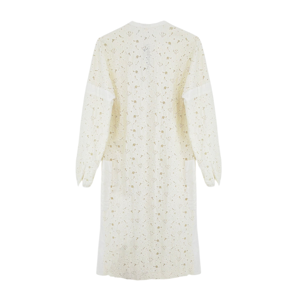 L'AGENCE Floral Lace Caftan Cover-up Dress One Size L'Agence
