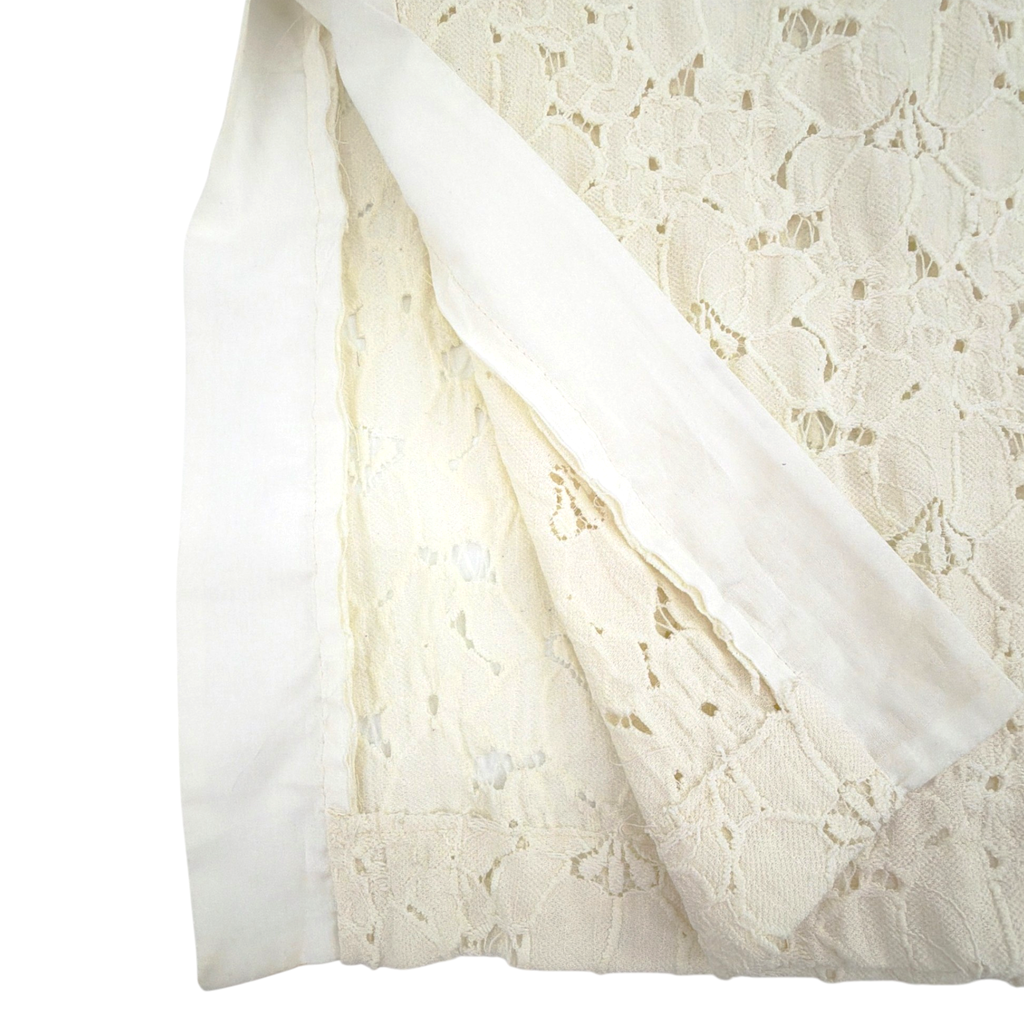 L'AGENCE Floral Lace Caftan Cover-up Dress One Size L'Agence