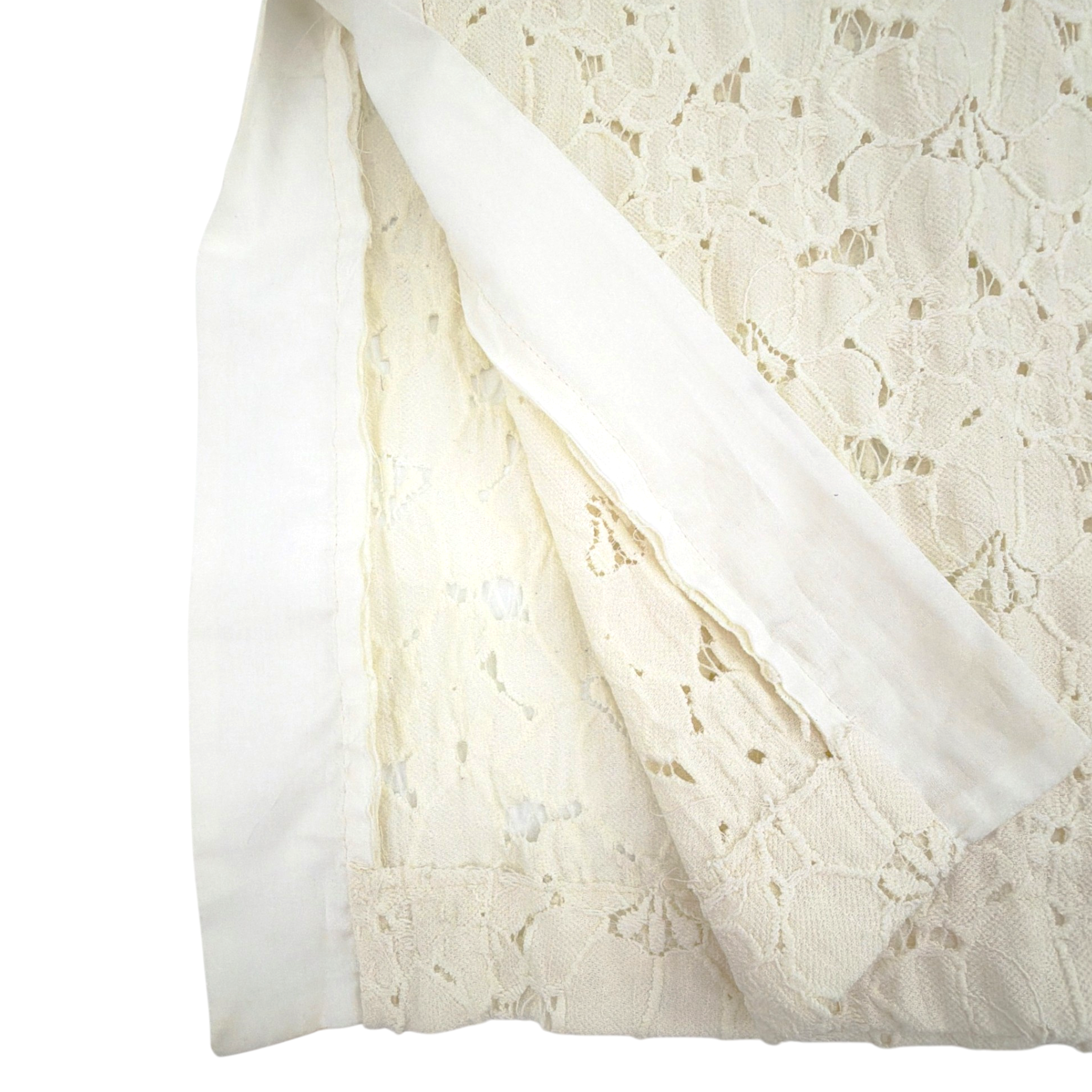 L'AGENCE Floral Lace Caftan Cover-up Dress One Size L'Agence