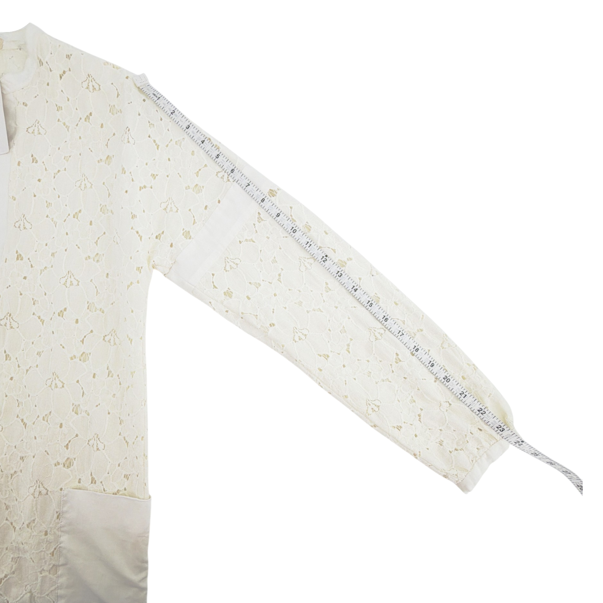 L'AGENCE Floral Lace Caftan Cover-up Dress One Size L'Agence