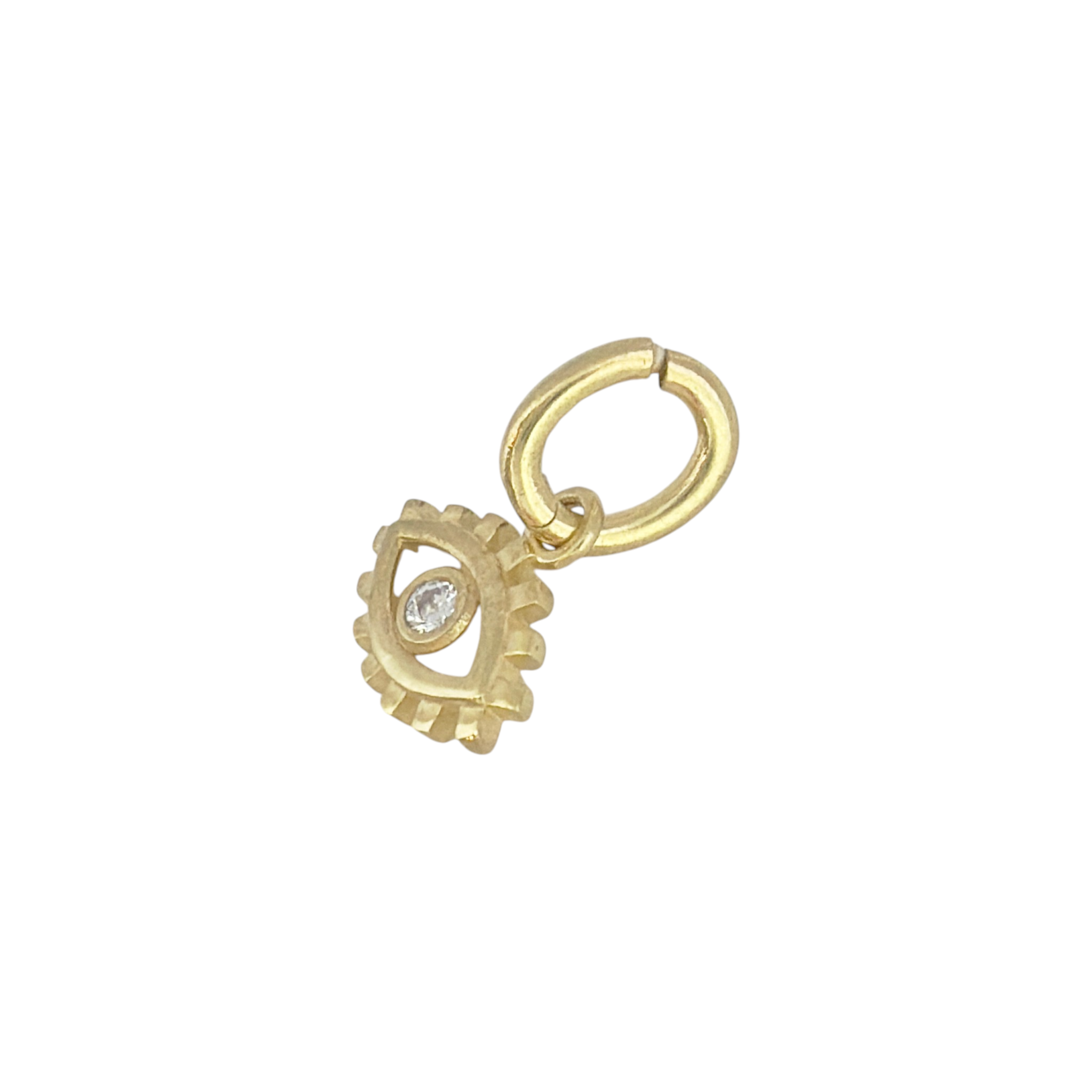 MAISON IREM x ANTHROPOLOGIE Pendant Charm Evil Eye in Gold Anthropologie