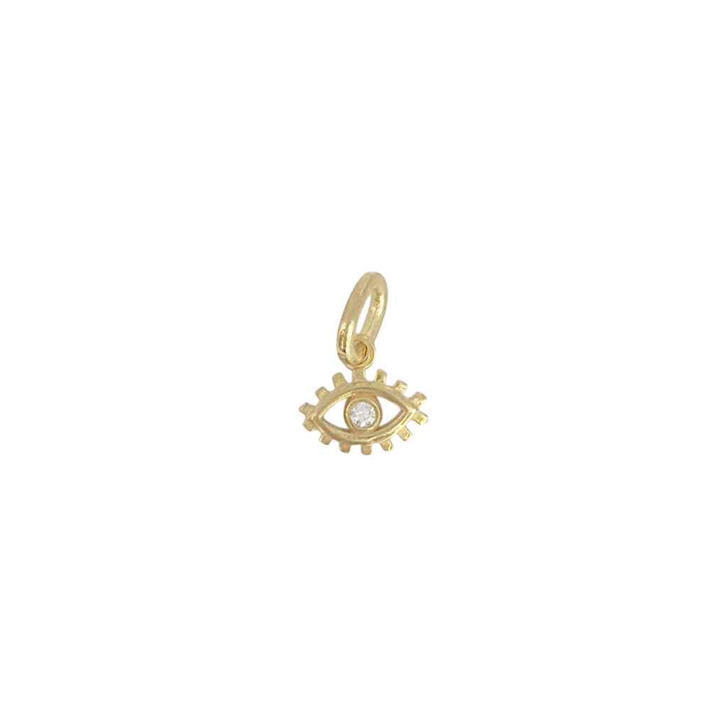 MAISON IREM x ANTHROPOLOGIE Pendant Charm Evil Eye in Gold Maison Irem