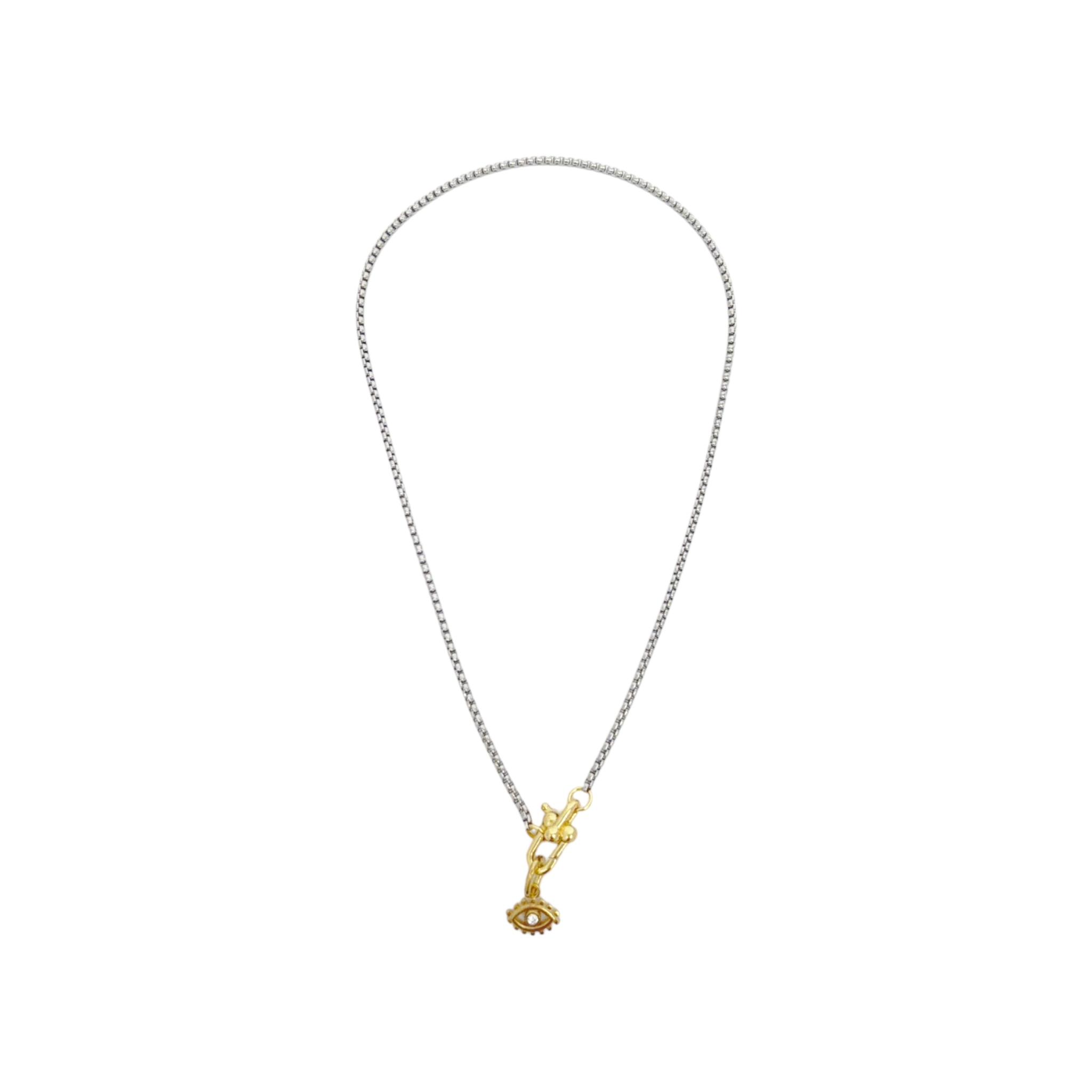 MAISON IREM x ANTHROPOLOGIE Pendant Charm Evil Eye in Gold Maison Irem