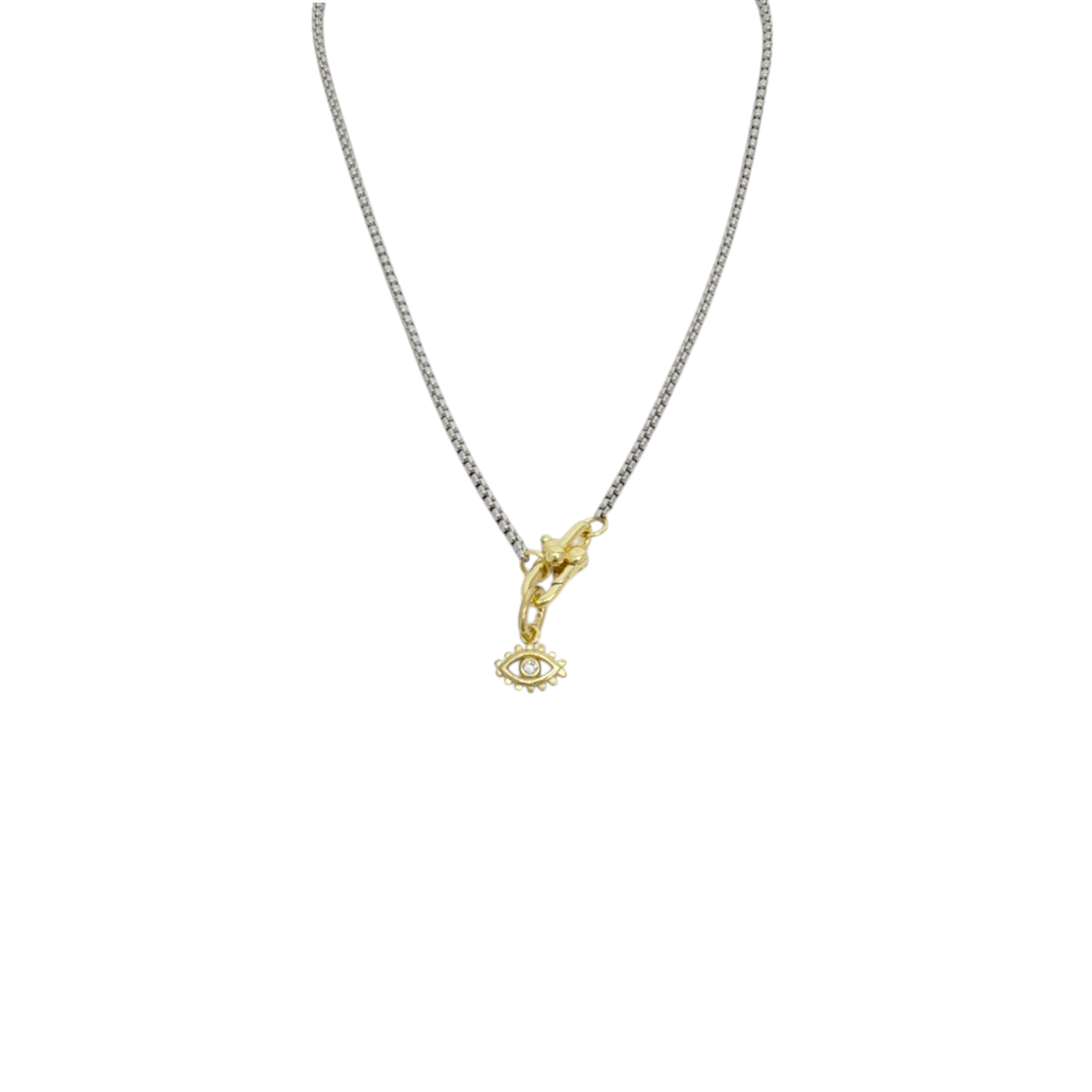 MAISON IREM x ANTHROPOLOGIE Pendant Charm Evil Eye in Gold Maison Irem