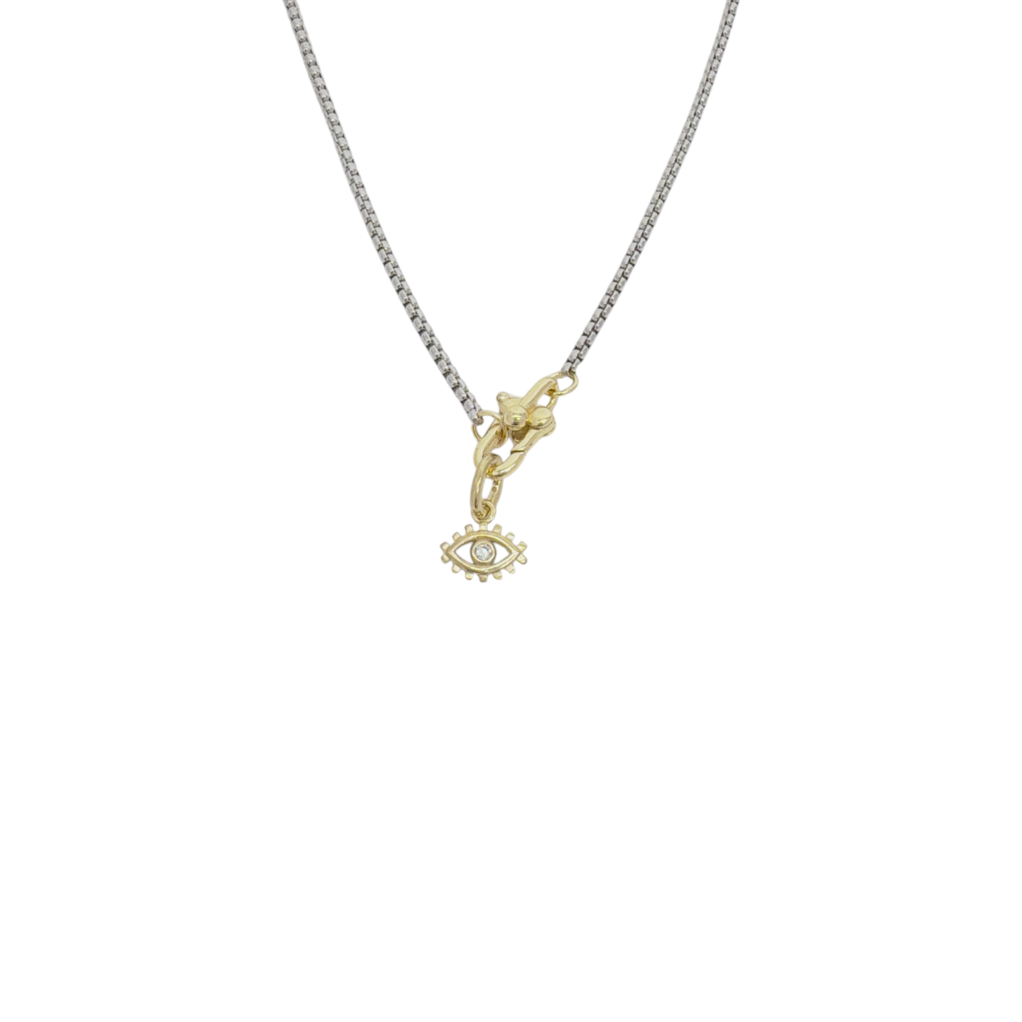 MAISON IREM x ANTHROPOLOGIE Pendant Charm Evil Eye in Gold Anthropologie