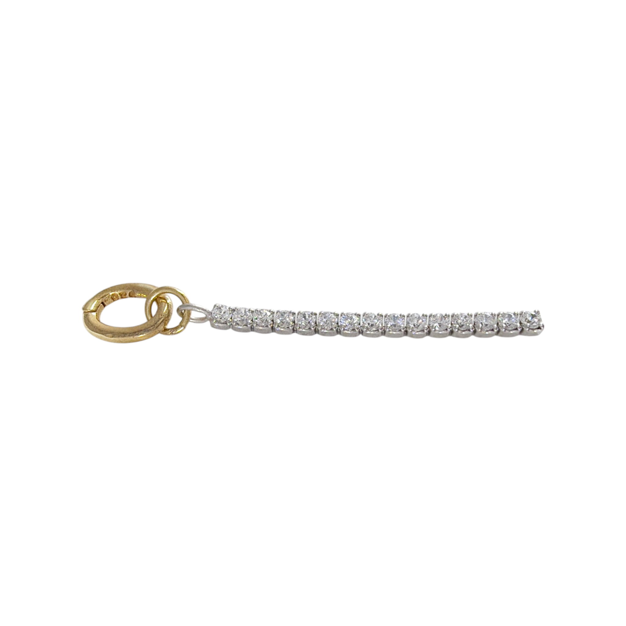 MAISON IREM x ANTHROPOLOGIE Pendant Charm Long Zirconia Chain Anthropologie