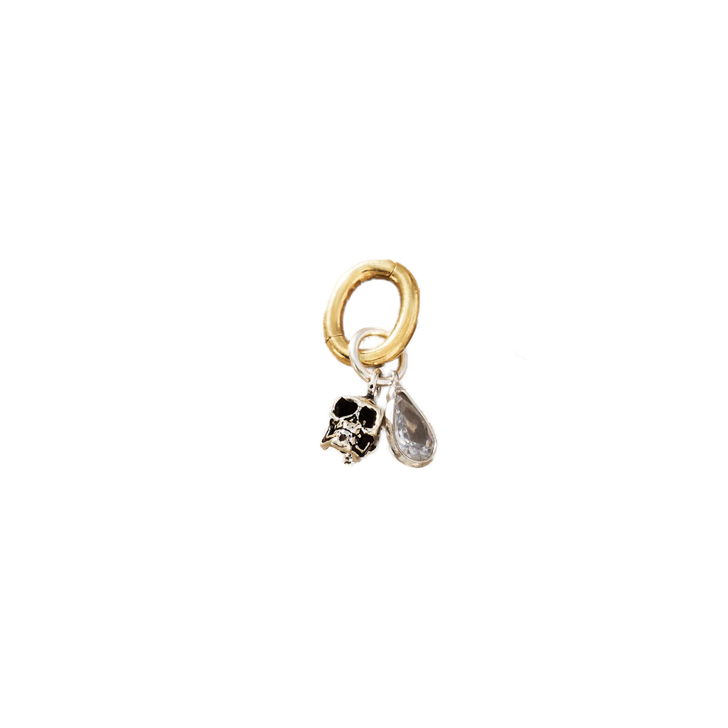 MAISON IREM x ANTHROPOLOGIE Pendant Charm Skull Anthropologie