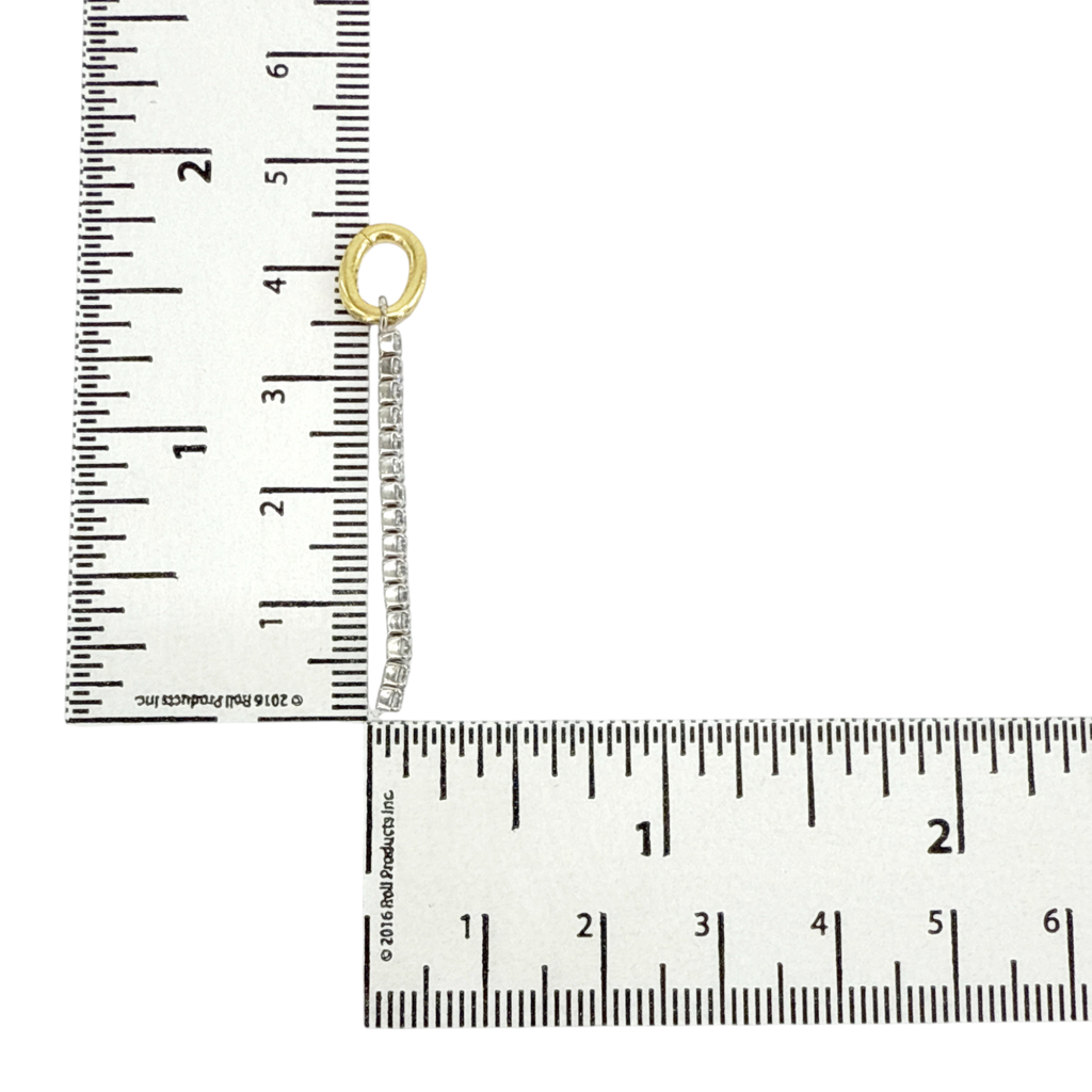MAISON IREM x ANTHROPOLOGIE Pendant Charm Long Zirconia Chain Maison Irem