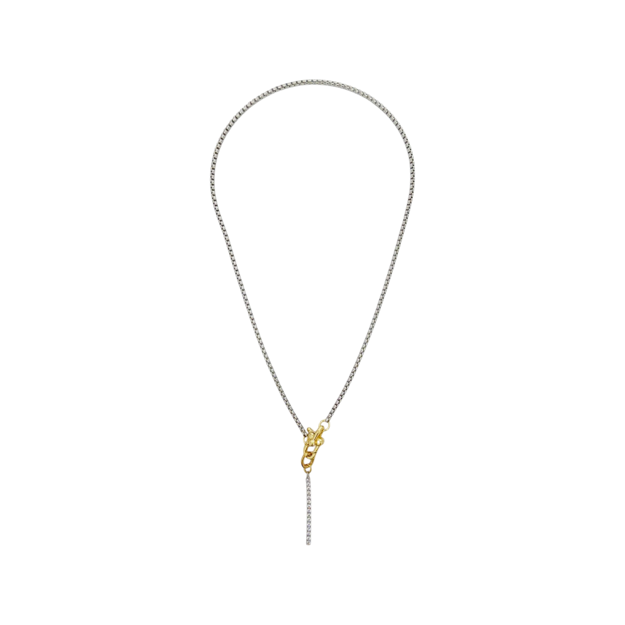 MAISON IREM x ANTHROPOLOGIE Pendant Charm Long Zirconia Chain Maison Irem