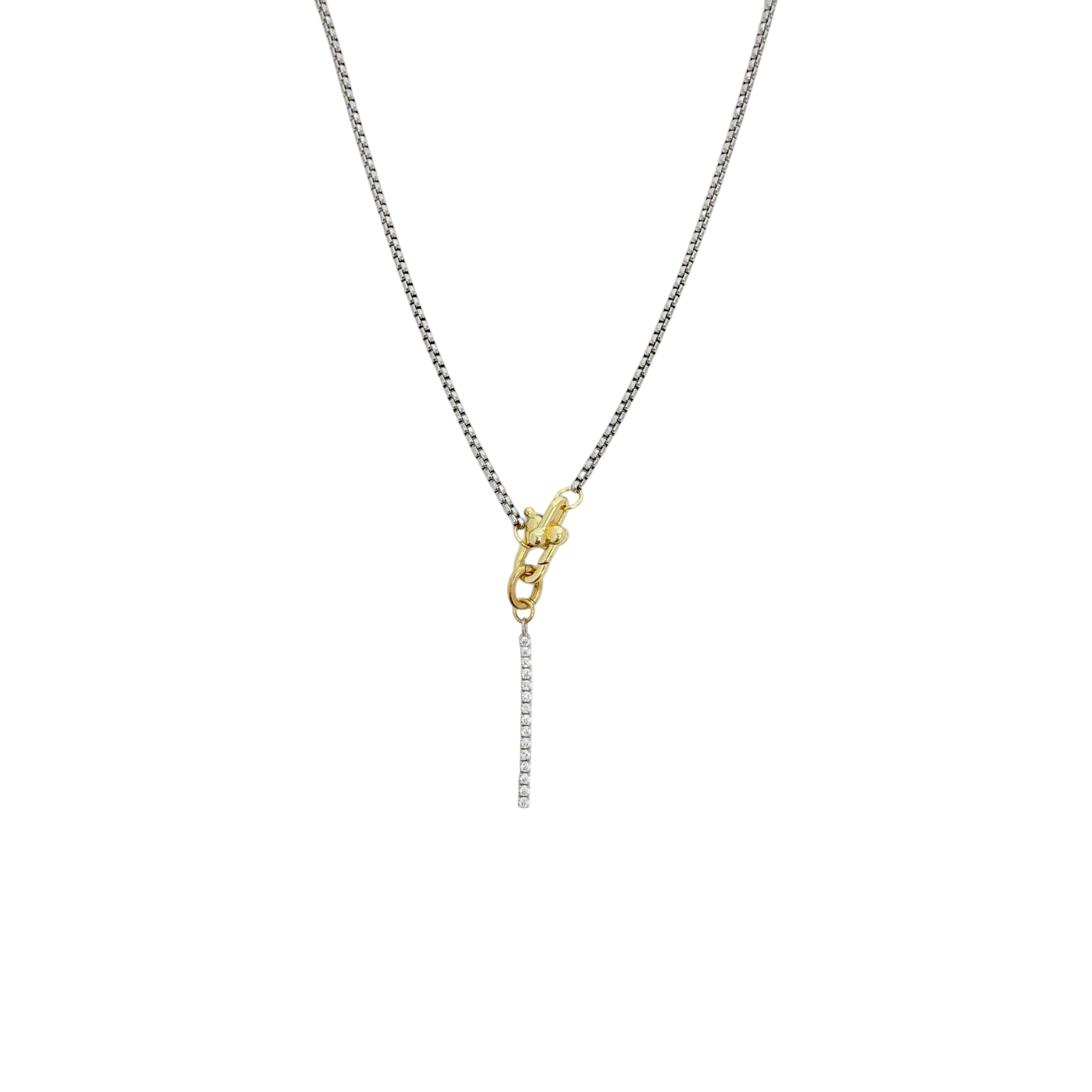 MAISON IREM x ANTHROPOLOGIE Pendant Charm Long Zirconia Chain Maison Irem