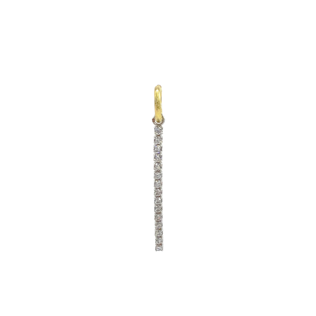 MAISON IREM x ANTHROPOLOGIE Pendant Charm Long Zirconia Chain Maison Irem