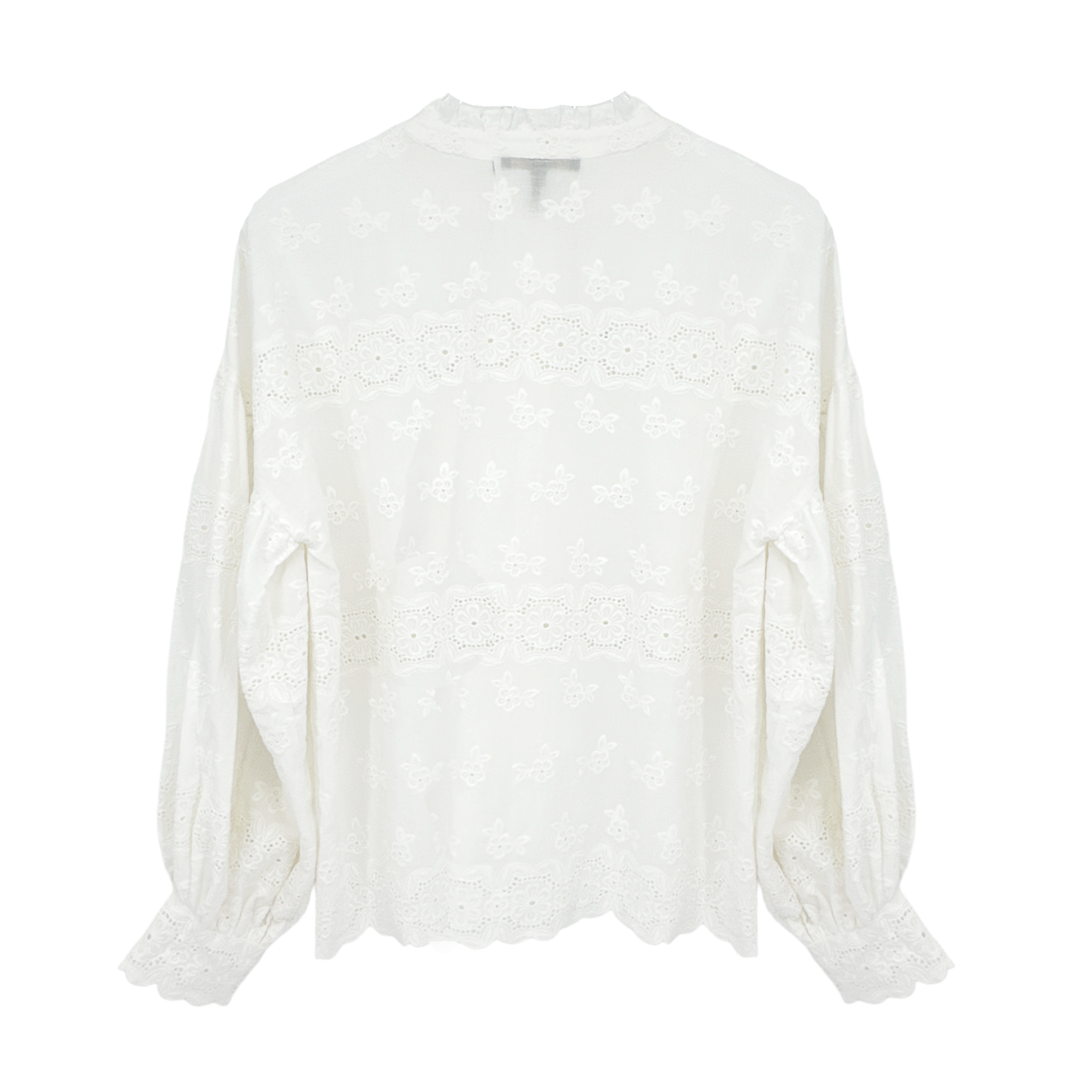 MAJE Ceanna Embroidered Cotton Shirt 1 | S Maje