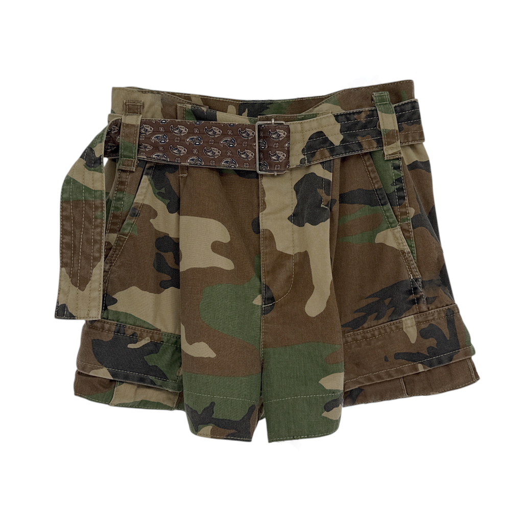 MARC JACOBS Army Cargo Pocket Short in Military Green Multi 0 Marc Jacobs