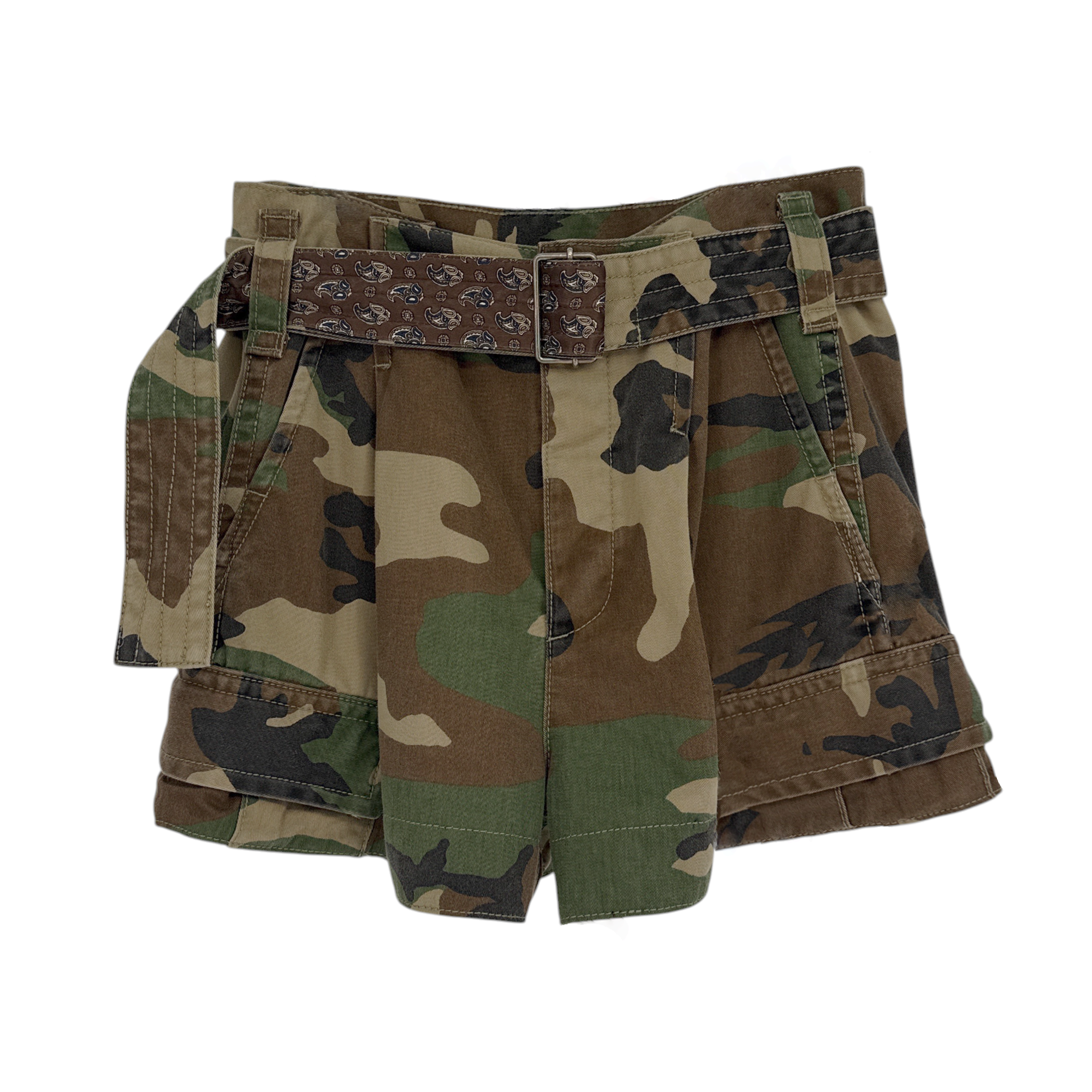 MARC JACOBS Army Cargo Pocket Short in Military Green Multi 0 Marc Jacobs