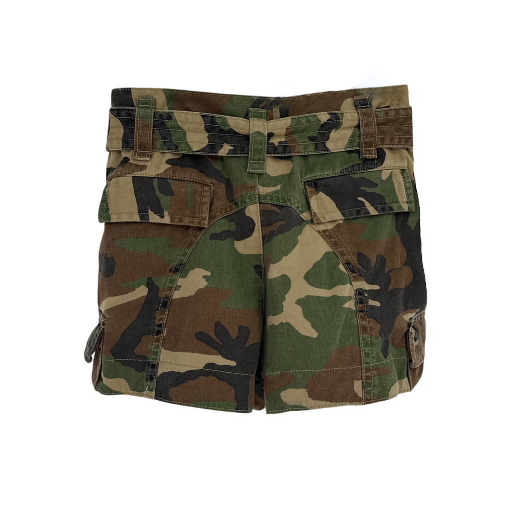 MARC JACOBS Army Cargo Pocket Short in Military Green Multi 0 Marc Jacobs