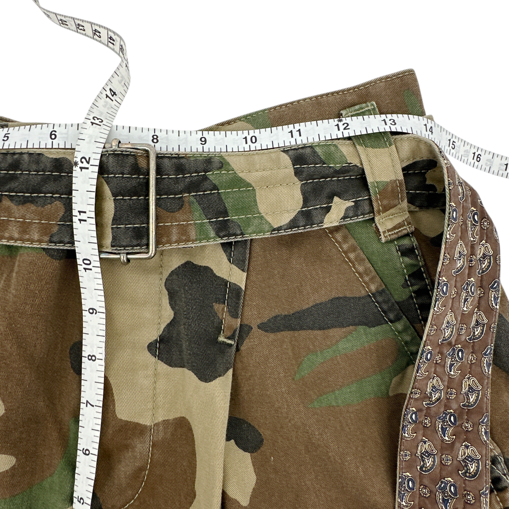 MARC JACOBS Army Cargo Pocket Short in Military Green Multi 0 Marc Jacobs