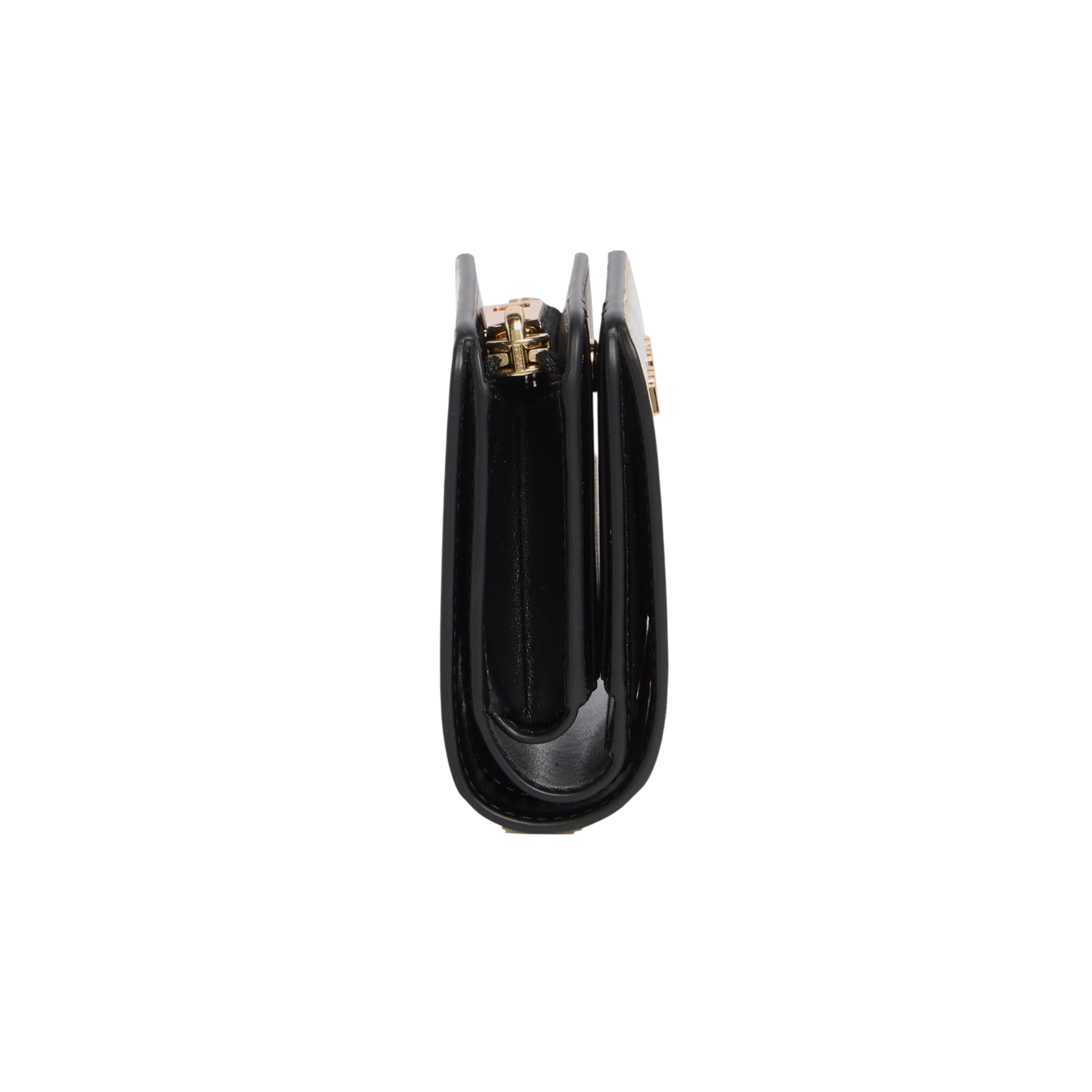 MARC JACOBS Mini Glitter Compact Wallet in Gold Marc Jacobs