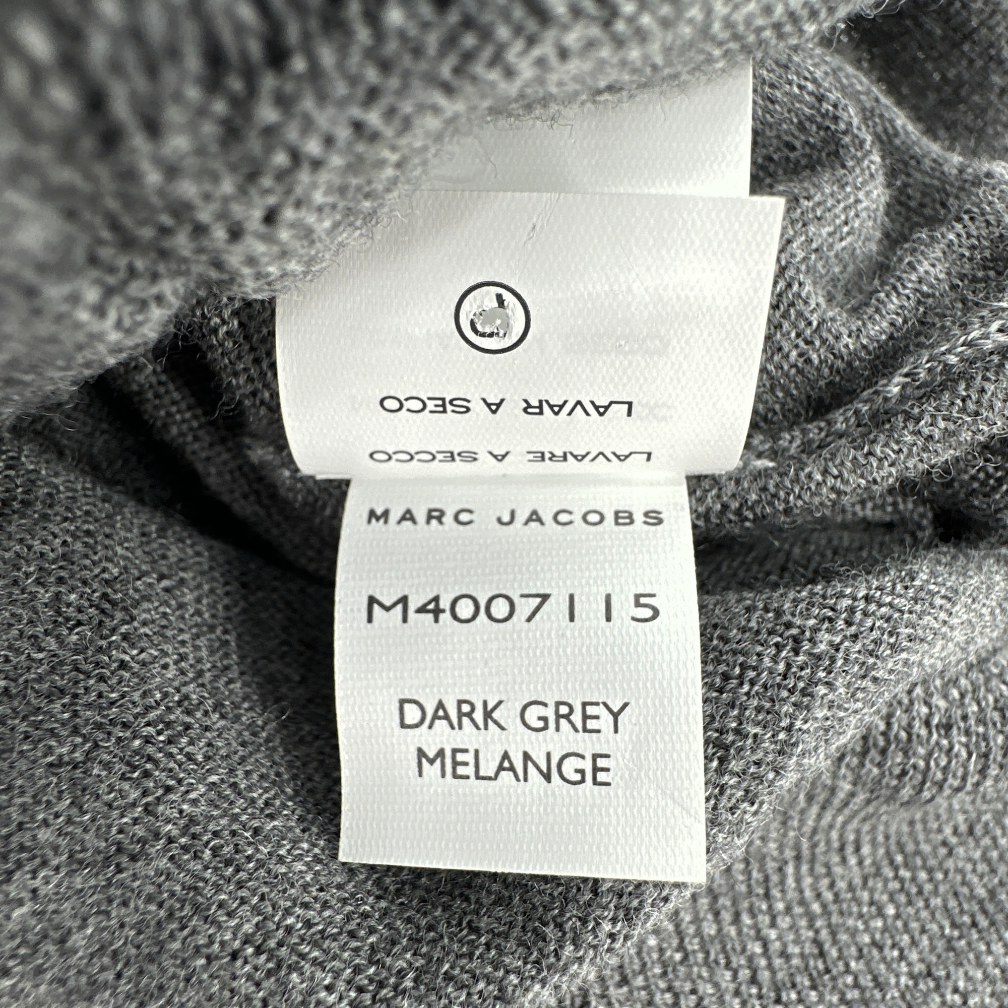 MARC JACOBS Ruffle Merino Wool Sweater S Marc Jacobs