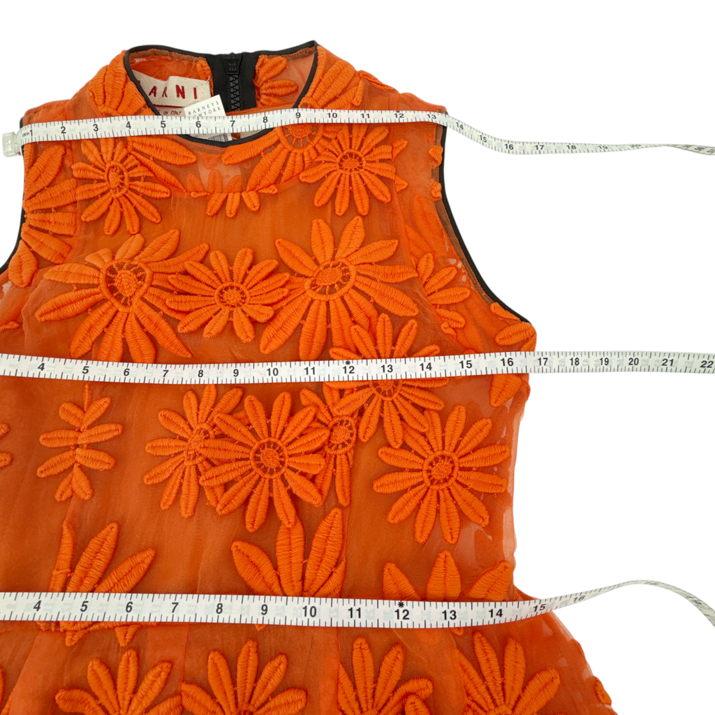 MARNI Floral Silk Dress IT42|US6|S MARNI