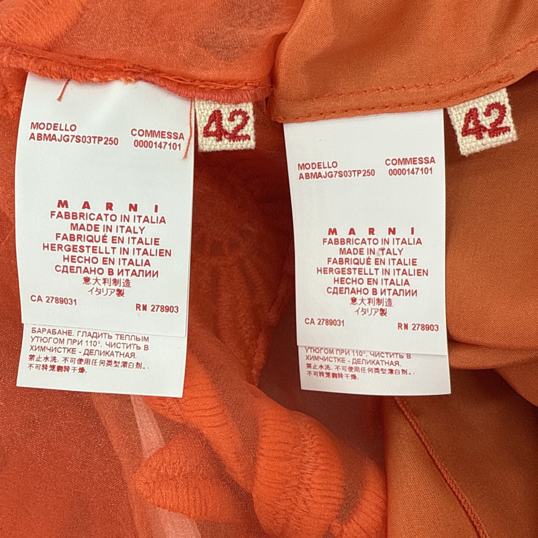 MARNI Floral Silk Dress IT42|US6|S MARNI