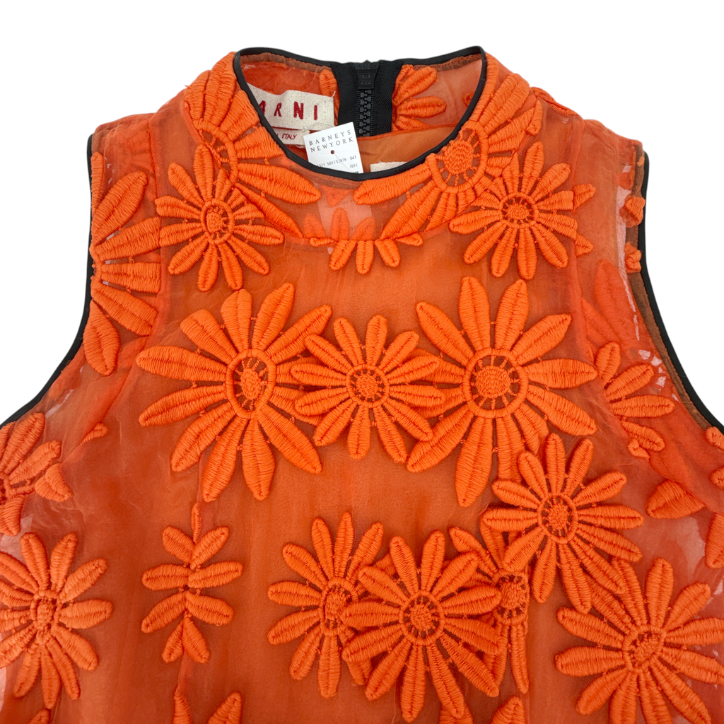 MARNI Floral Silk Dress IT42|US6|S MARNI