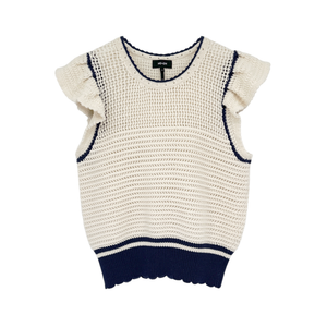 ME+EM Sweater Vest with Ruffles M