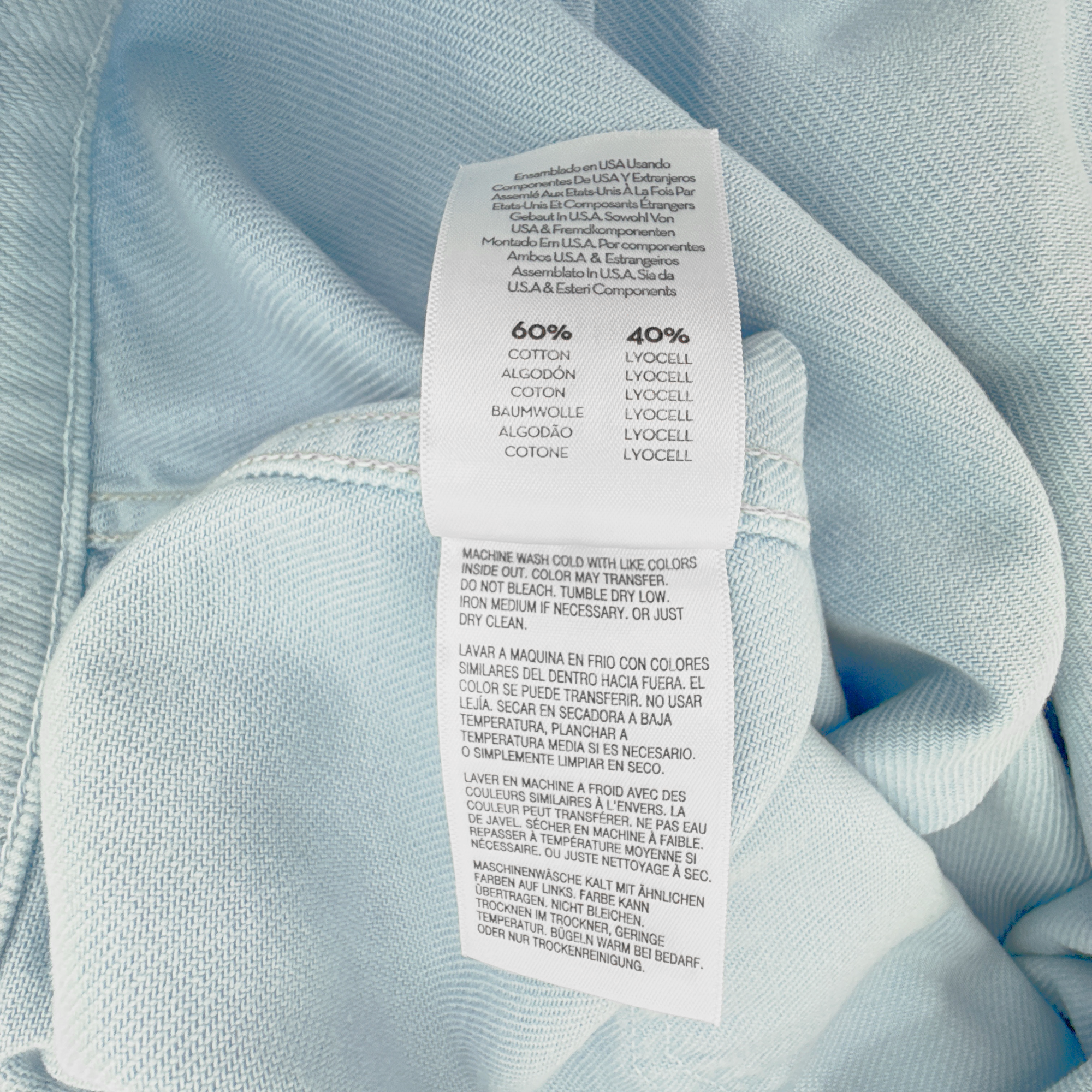 MOTHER Denim SNACKS! The Big Bite Jacket in Blue Barrymore XS Mother