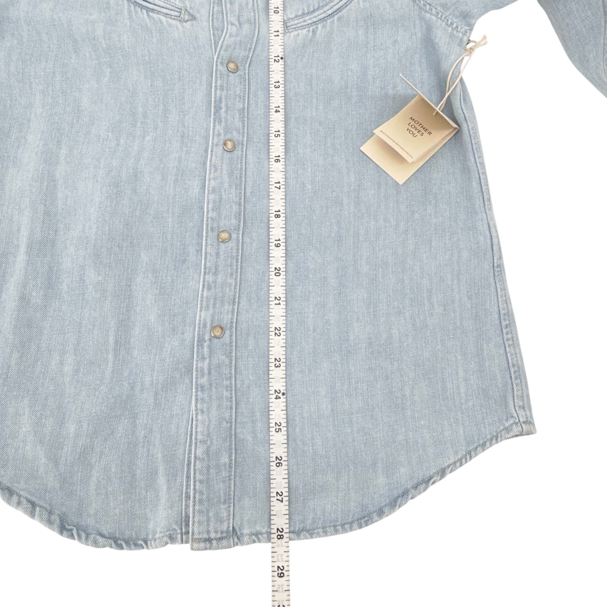 MOTHER The Ex Rodeo Shirt in Birds and Bees S Mother