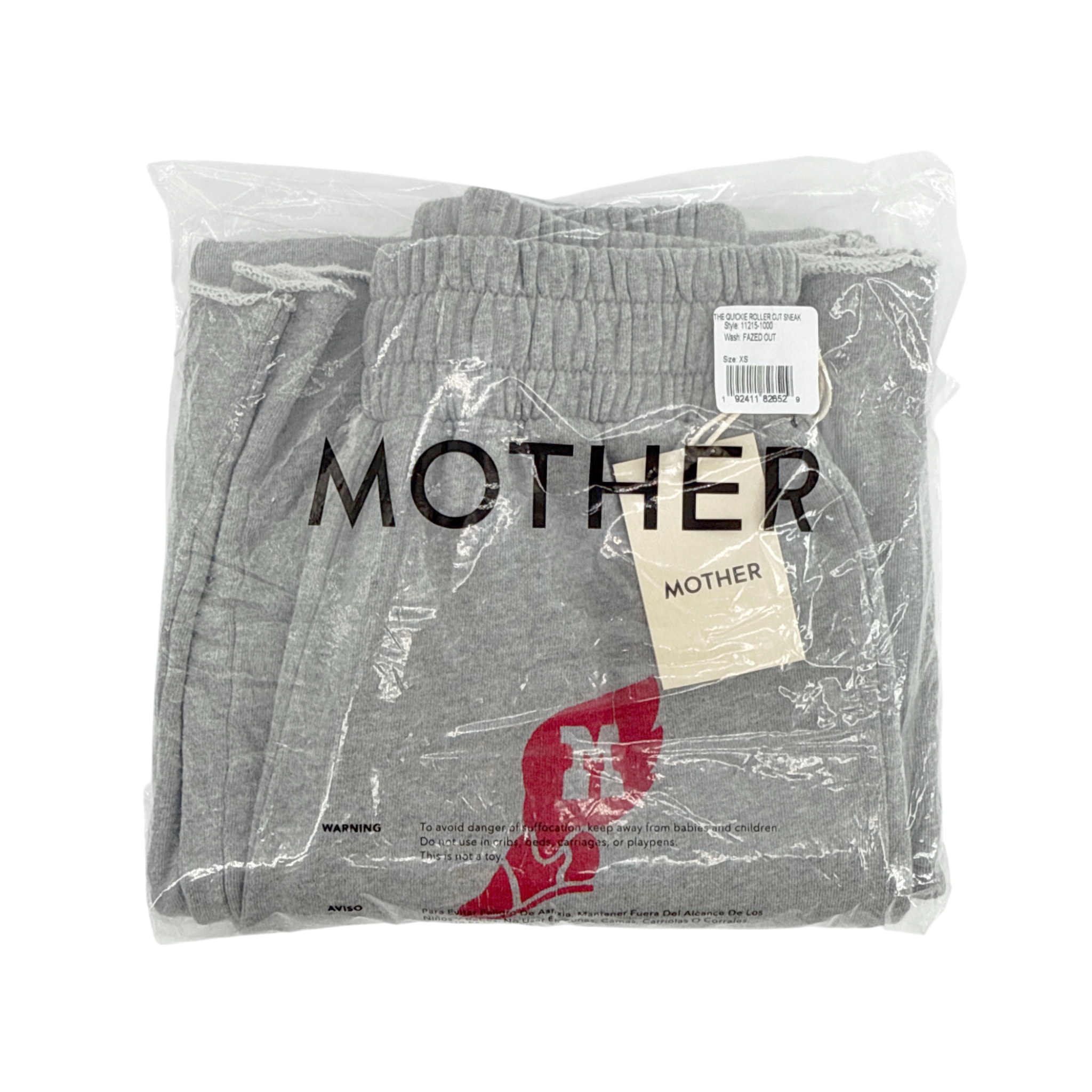 MOTHER The Quickie Roller Cut Sneak Pants in Fazed Out XS Mother