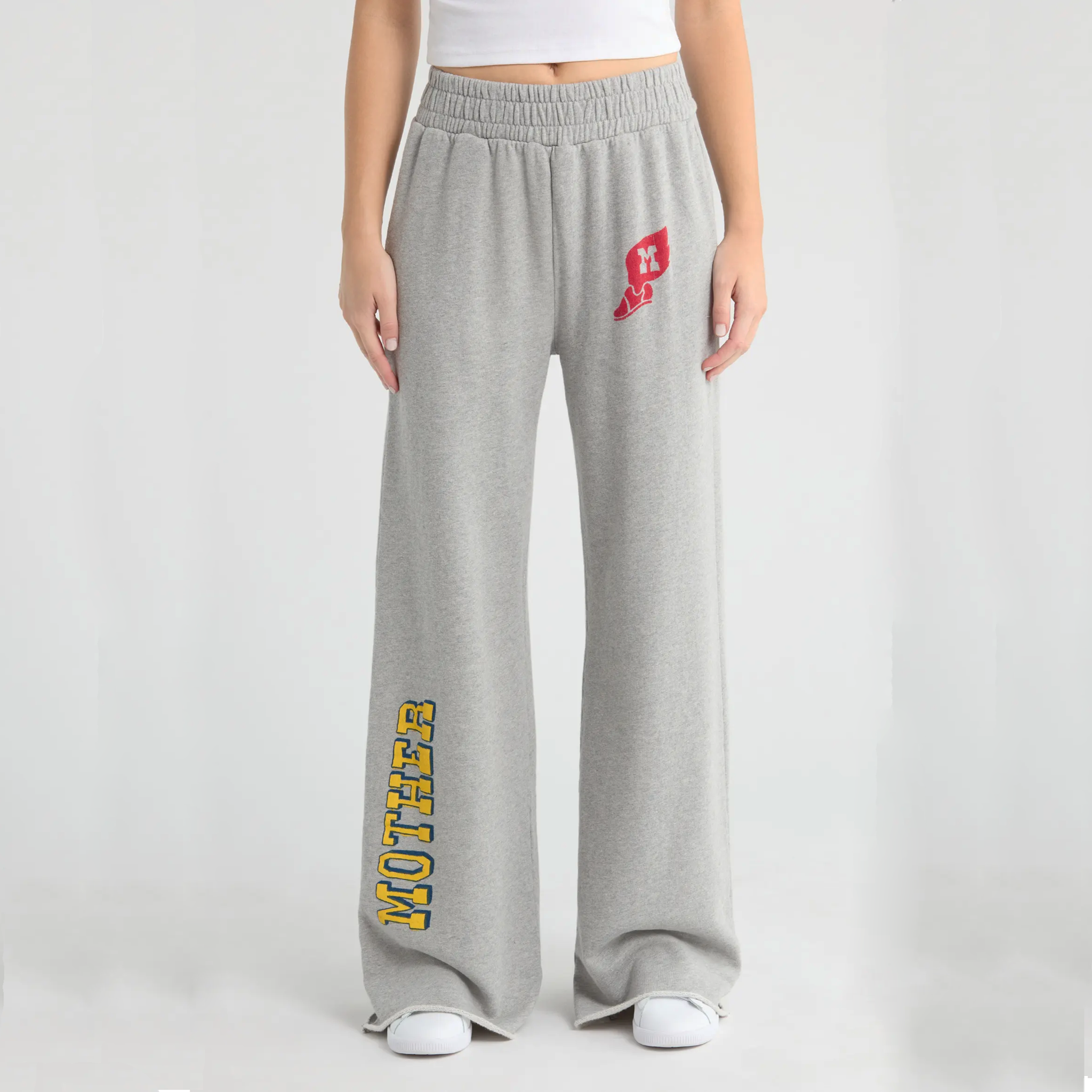 MOTHER The Quickie Roller Cut Sneak Pants in Fazed Out XS Mother