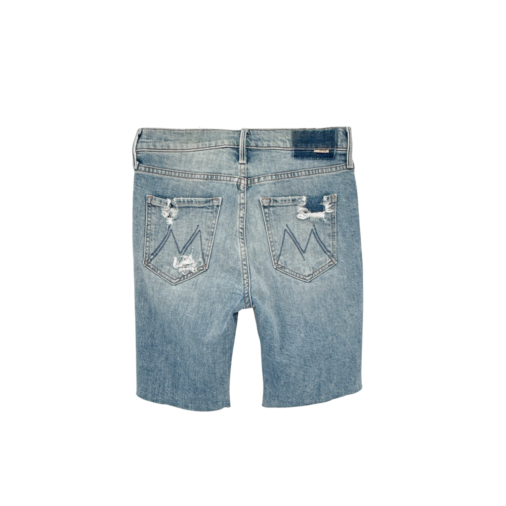 MOTHER The Trickster Short Fray Shorts in Slay It With Flowers 24|XS Mother