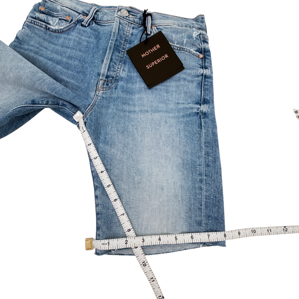 MOTHER The Trickster Short Fray Shorts in Slay It With Flowers 24|XS Mother