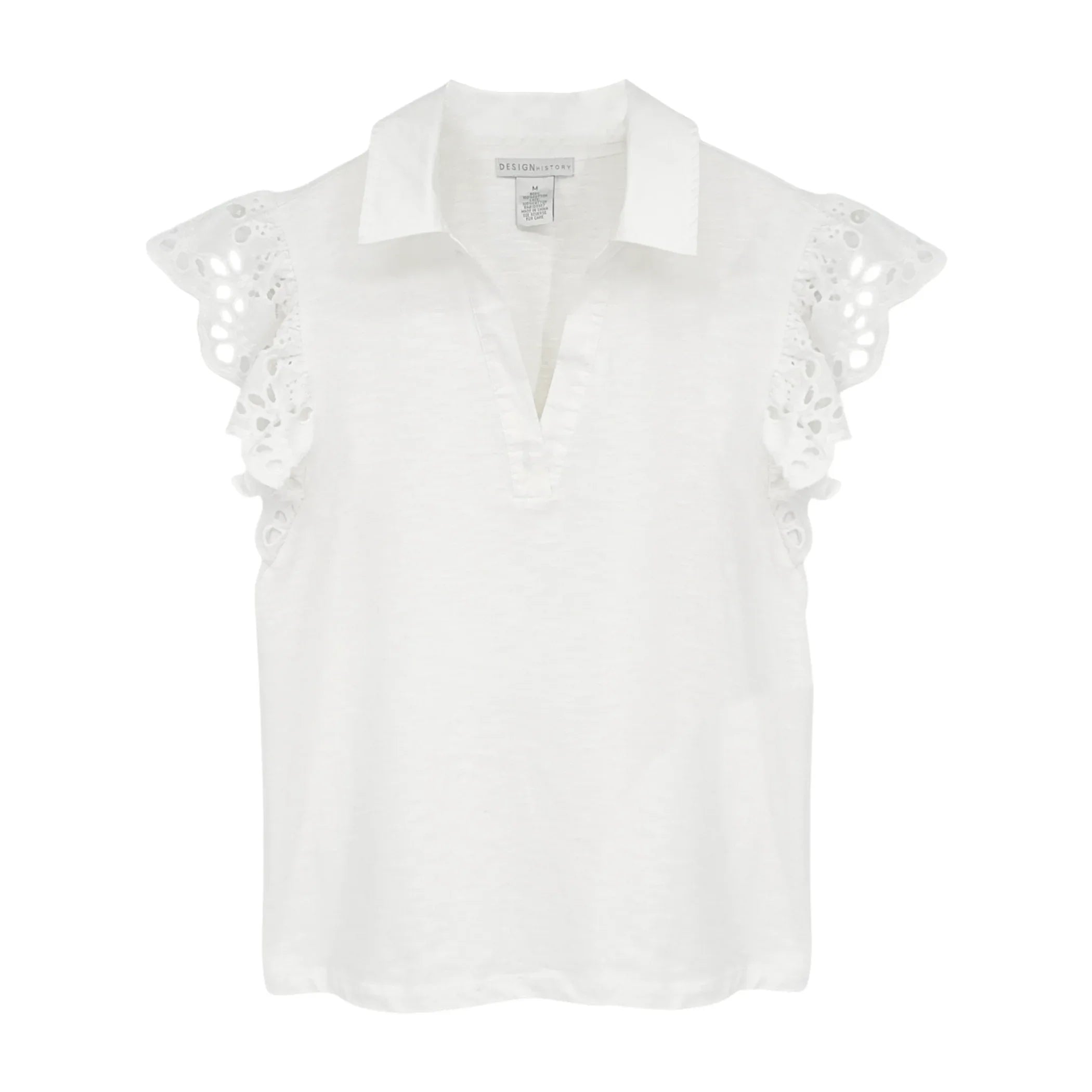 DESIGN HISTORY Eyelet Sleeve Top M - flyKAMP