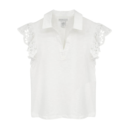 DESIGN HISTORY Eyelet Sleeve Top M - flyKAMP