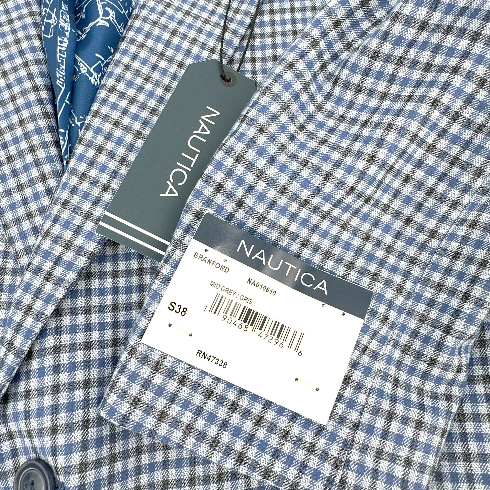 NAUTICA Branford Stretch Blazer 38S Nautica