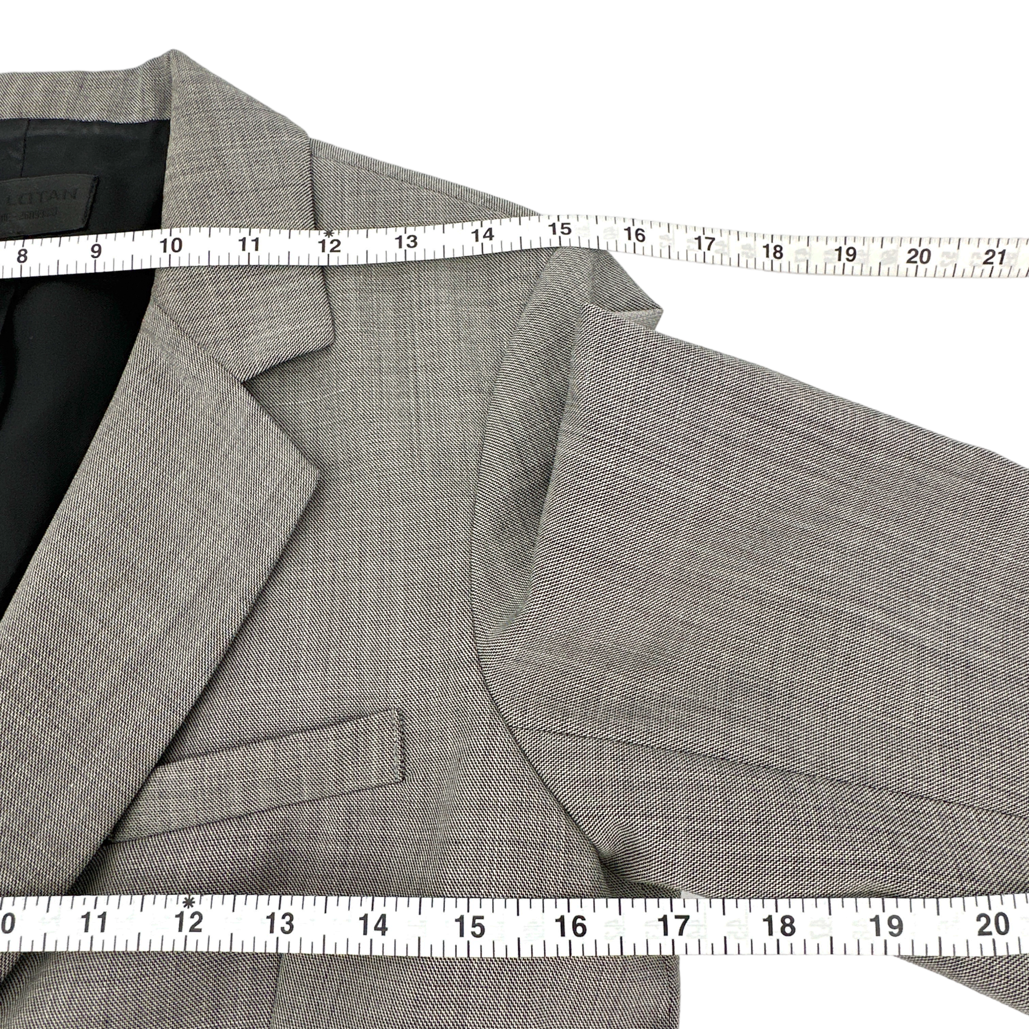 NILI LOTAN Jefferson Jacket Blazer in Grey 8 Nili Lotan