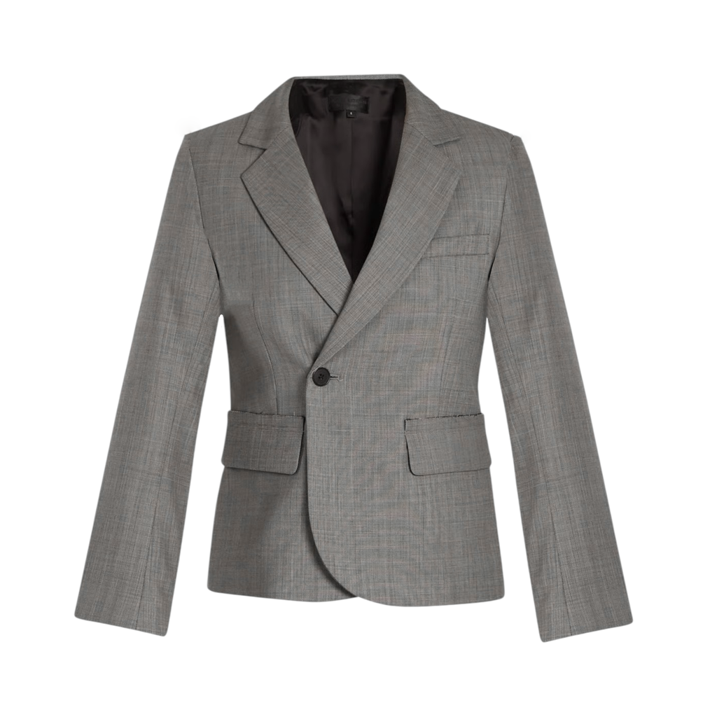 NILI LOTAN Jefferson Jacket Blazer in Grey 8 Nili Lotan